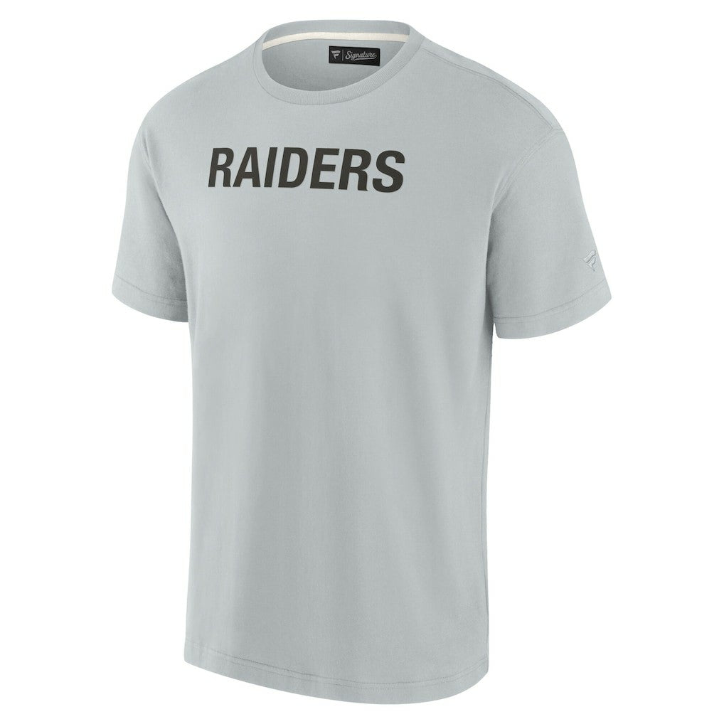 Las Vegas Raiders Unisex Elements Super Soft Short Sleeve T-Shirt Gray - Fanatics