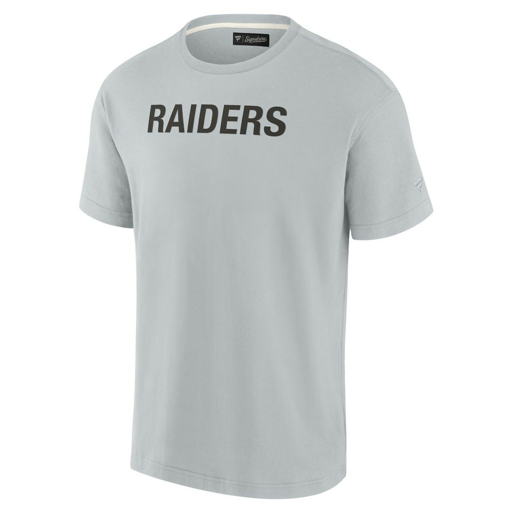 Las Vegas Raiders Unisex Elements Super Soft Short Sleeve T-Shirt Gray - Fanatics