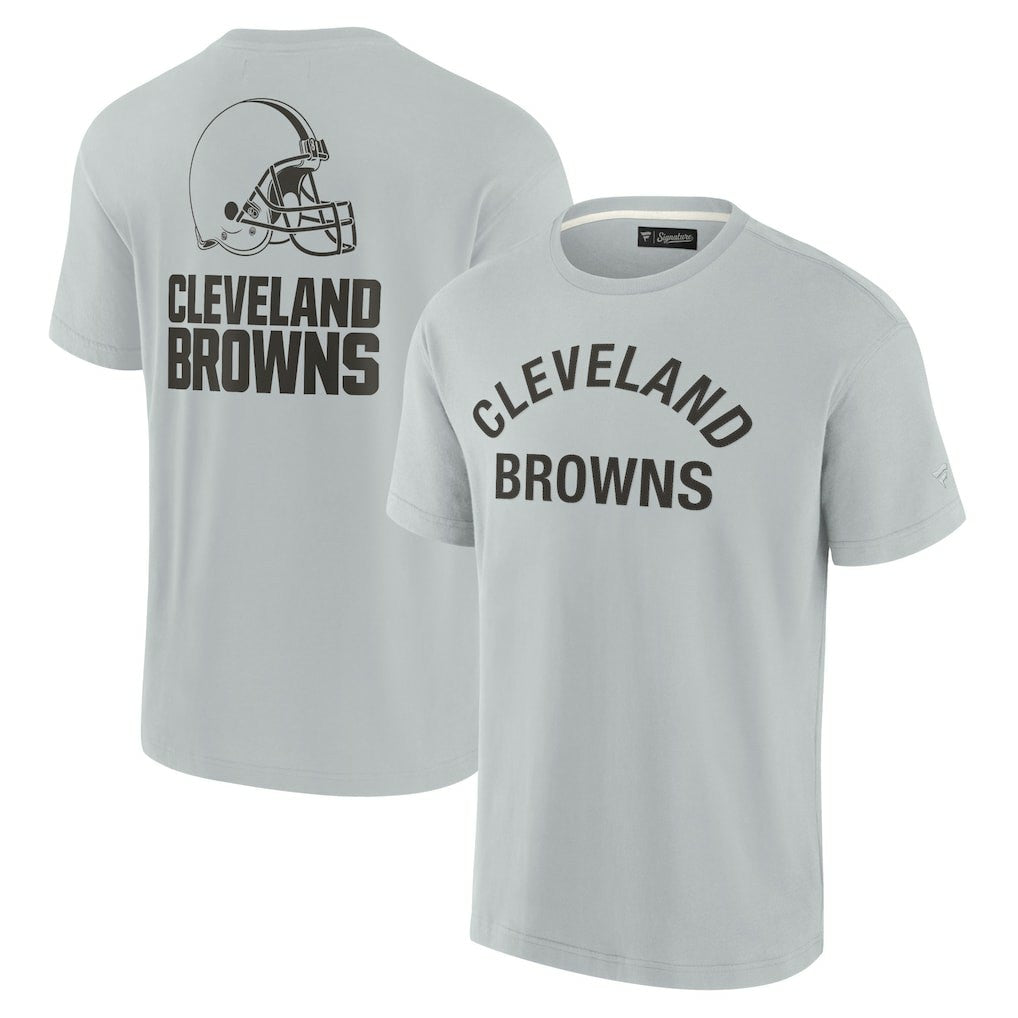 Cleveland Browns Unisex Elements Super Soft Short Sleeve T-Shirt Gray - Fanatics