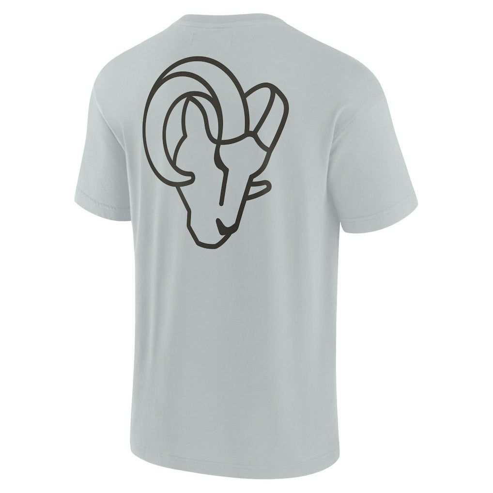 Los Angeles Rams Unisex Elements Super Soft Short Sleeve T-Shirt Gray - Fanatics