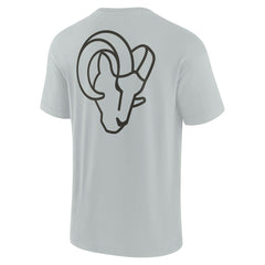 Los Angeles Rams Unisex Elements Super Soft Short Sleeve T-Shirt Gray - Fanatics