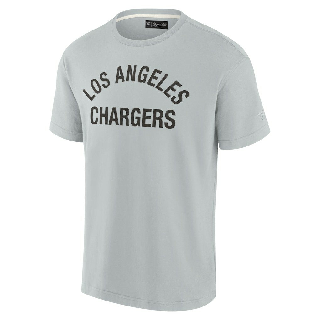 Los Angeles Chargers Unisex Elements Super Soft Short Sleeve T-Shirt Gray - Fanatics