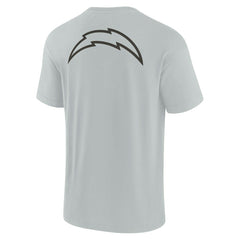 Los Angeles Chargers Unisex Elements Super Soft Short Sleeve T-Shirt Gray - Fanatics