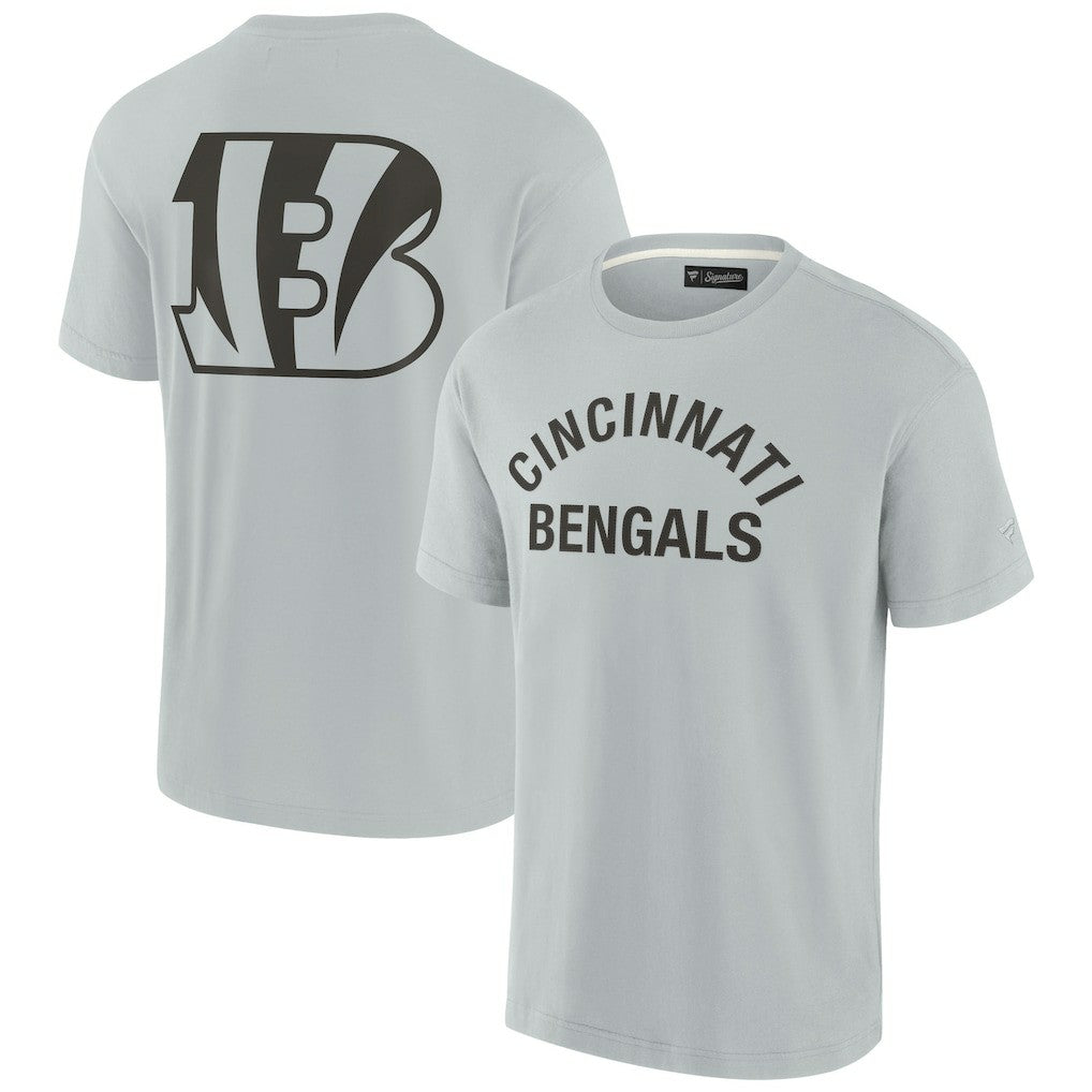 Cincinnati Bengals Unisex Elements Super Soft Short Sleeve T-Shirt Gray - Fanatics