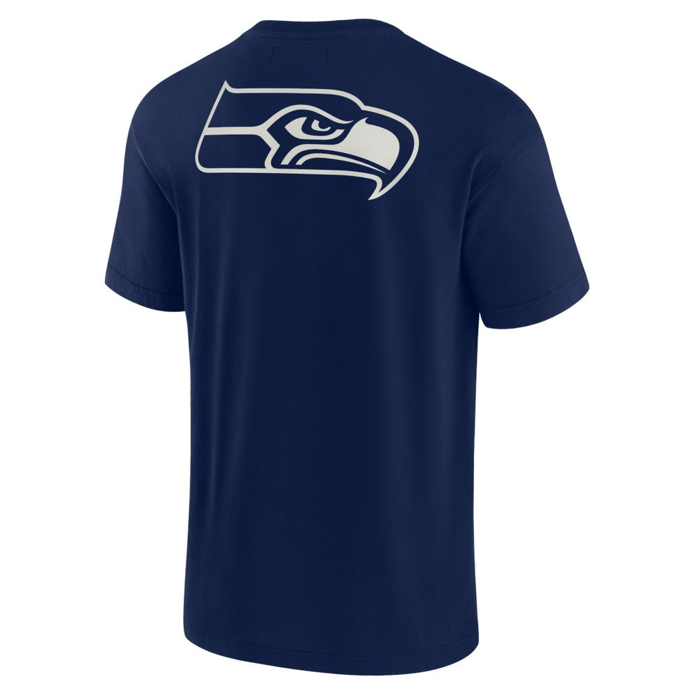Seattle Seahawks Unisex Elements Super Soft Short Sleeve T-Shirt Navy - Fanatics