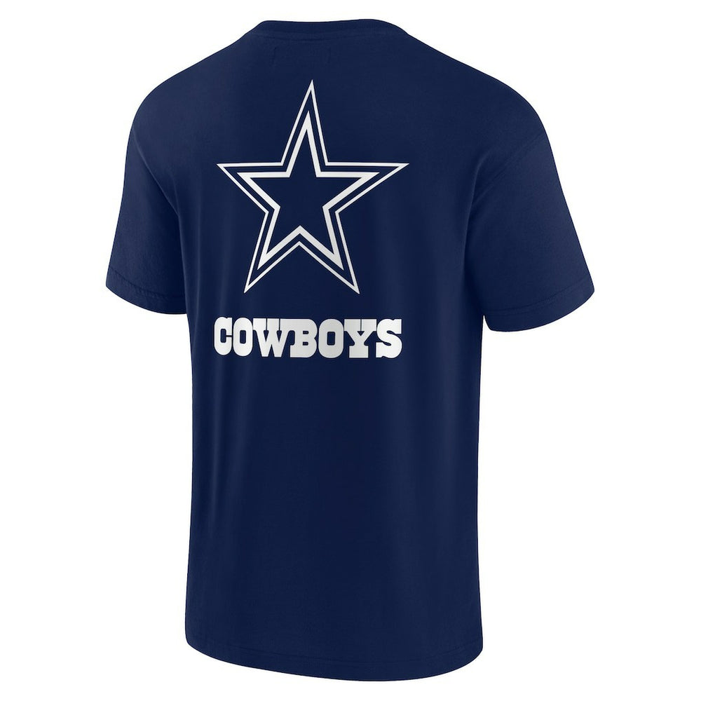 Dallas Cowboys Unisex Elements Super Soft Short Sleeve T-Shirt Navy - Fanatics