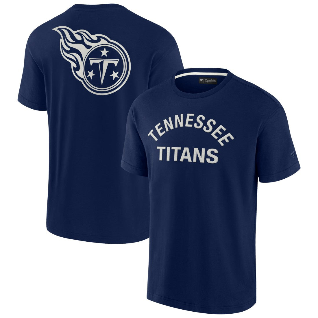 Tennessee Titans Unisex Elements Super Soft Short Sleeve T-Shirt Navy - Fanatics