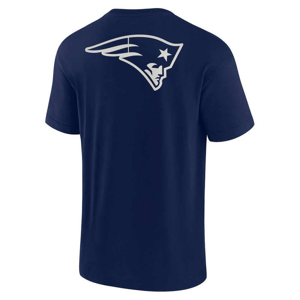 New England Patriots Unisex Elements Super Soft Short Sleeve T-Shirt Navy - Fanatics