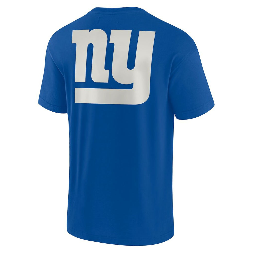 New York Giants Unisex Elements Super Soft Short Sleeve T-Shirt Royal - Fanatics