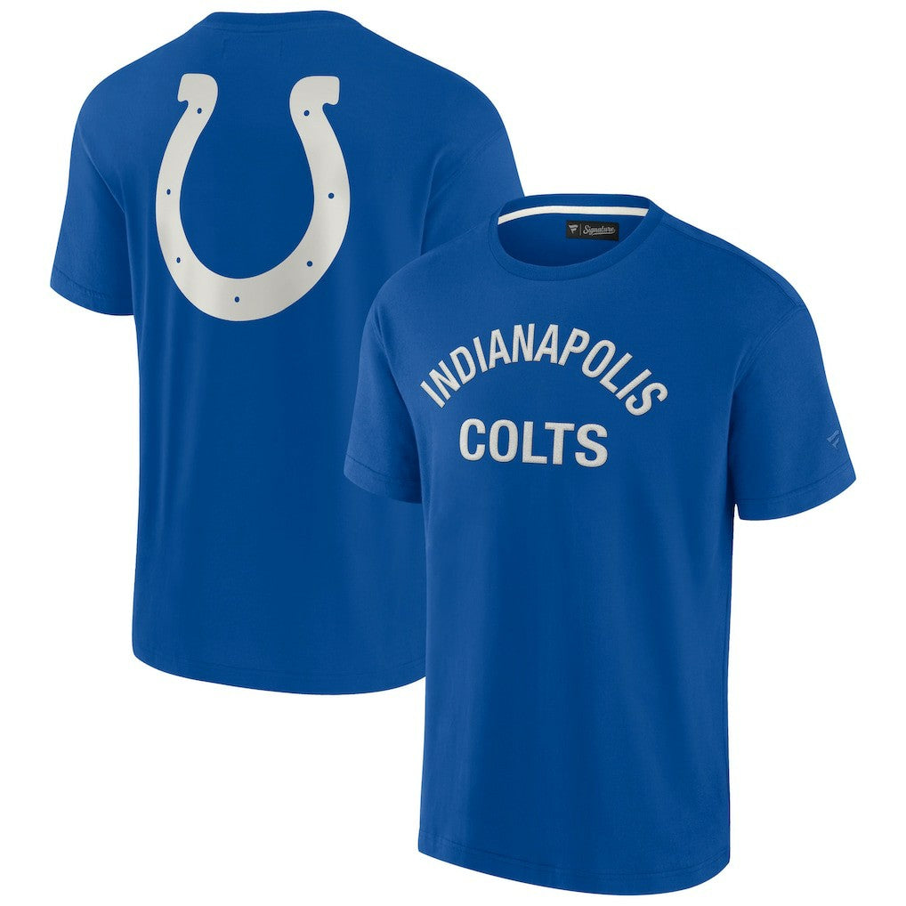 Indianapolis Colts Unisex Elements Super Soft Short Sleeve T-Shirt Royal - Fanatics