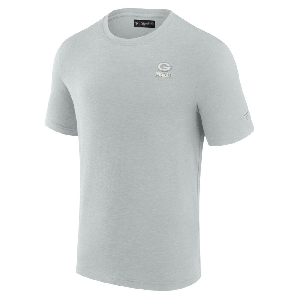 Green Bay Packers Modal Short Sleeve T-Shirt Gray - Fanatics