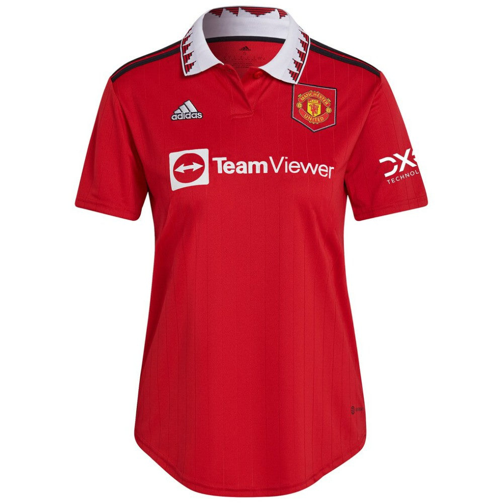 Adidas Lisandro Martínez Manchester United Women's 2022/23 Home Replica Player Jerseys - Red