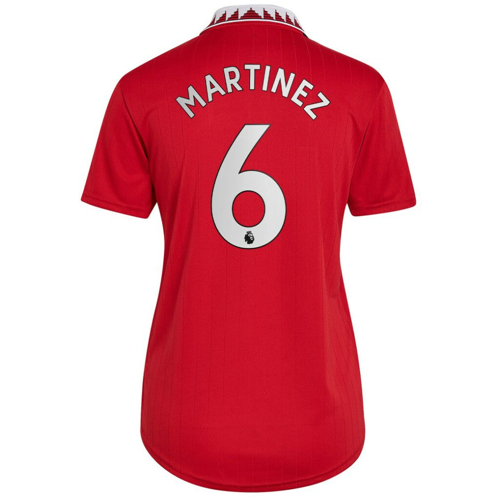 Adidas Lisandro Martínez Manchester United Women's 2022/23 Home Replica Player Jerseys - Red