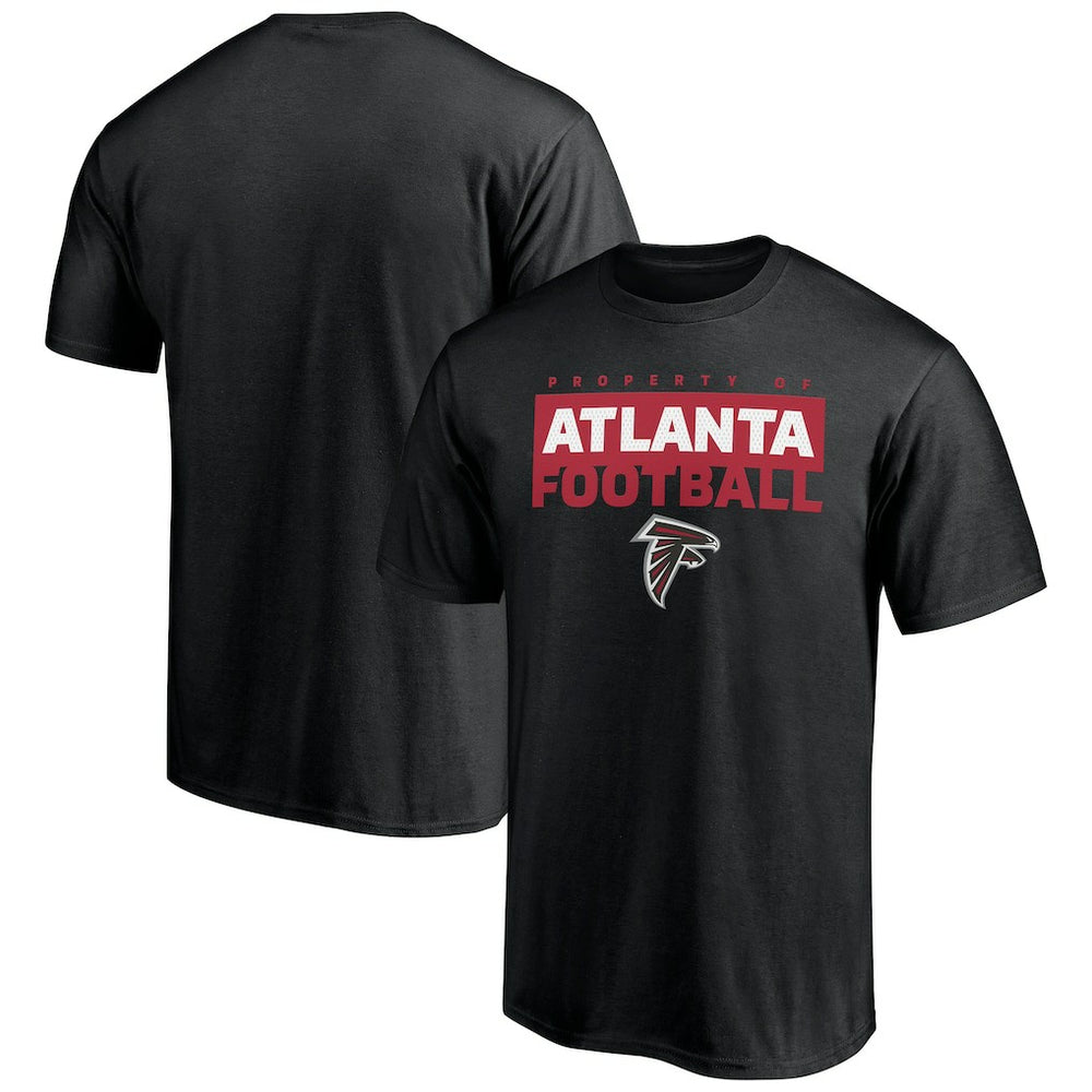 Atlanta Falcons Gain Ground T-Shirt Black - NFL