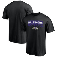 Baltimore Ravens Gain Ground T-Shirt Black - NFL