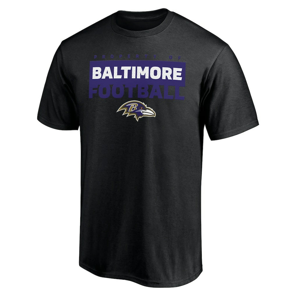 Baltimore Ravens Gain Ground T-Shirt Black - NFL