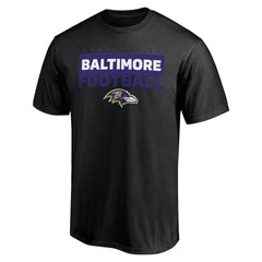 Baltimore Ravens Gain Ground T-Shirt Black - NFL