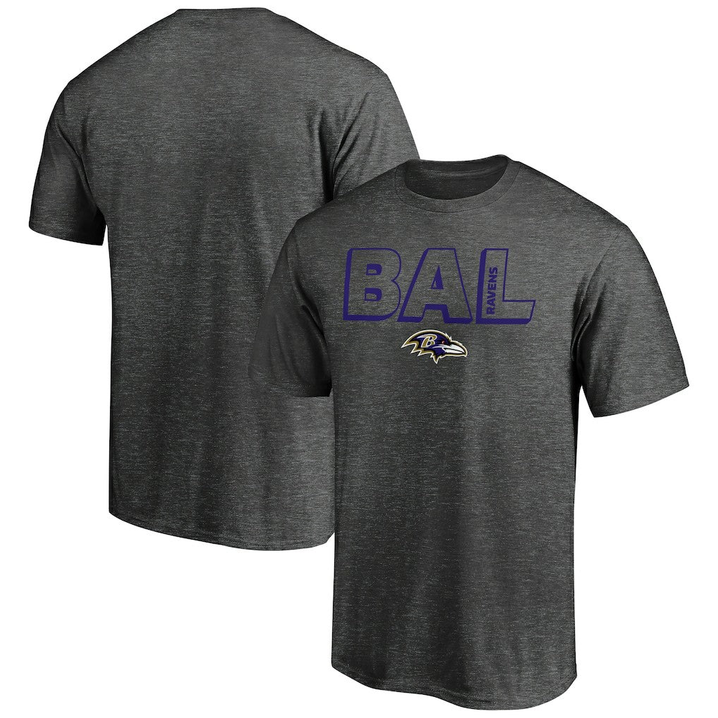 Baltimore Ravens Must Win T-Shirt Charcoal - NFL