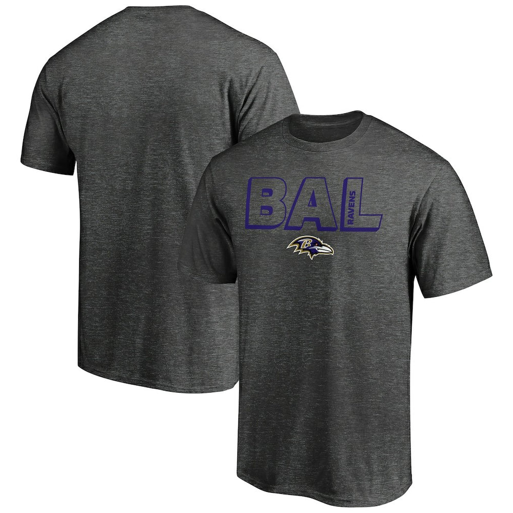 Baltimore Ravens Must Win T-Shirt Charcoal - NFL