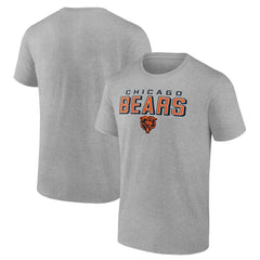 Chicago Bears Swagger T-Shirt Heather Gray - NFL