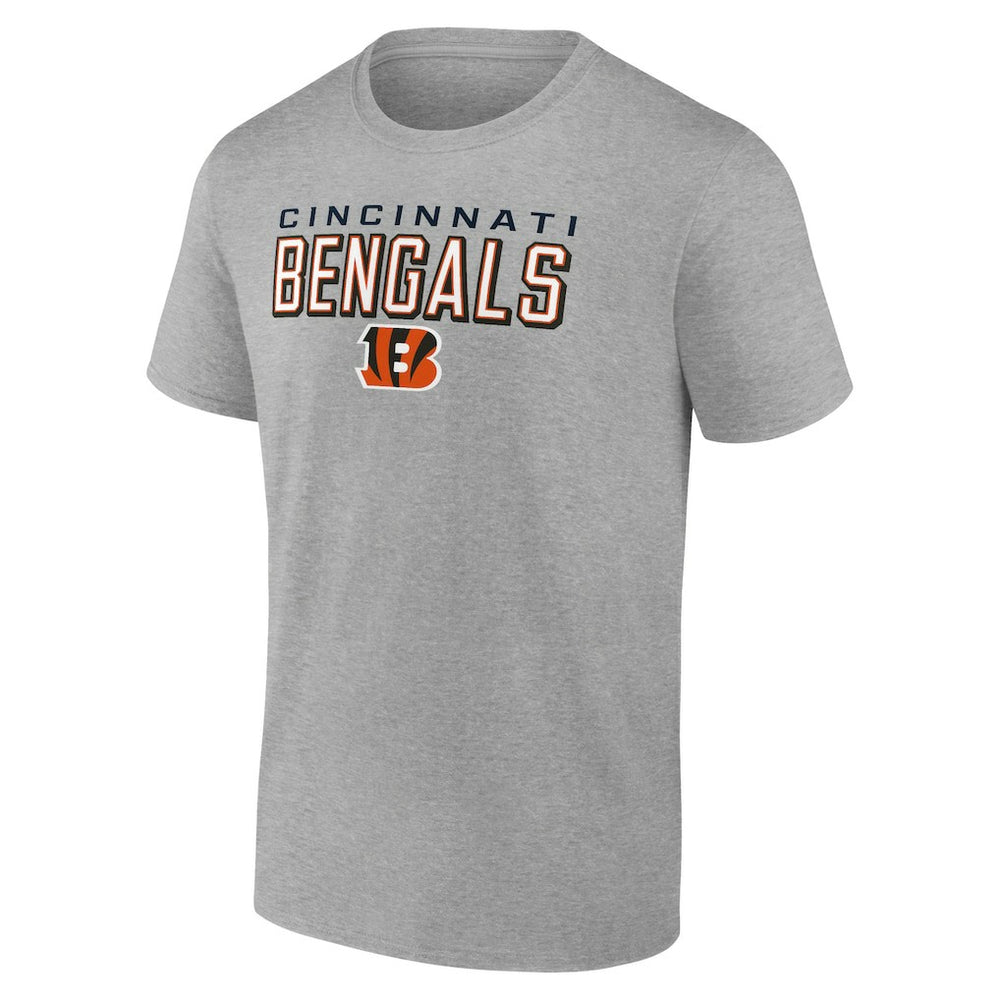 Cincinnati Bengals Swagger T-Shirt Heather Gray - NFL
