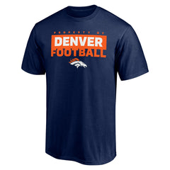 Denver Broncos Gain Ground T-Shirt Navy - NFL