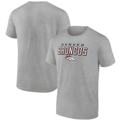 Denver Broncos Swagger T-Shirt Heather Gray - NFL