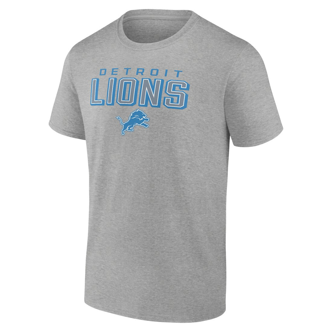 Detroit Lions Swagger T-Shirt Heather Gray - NFL