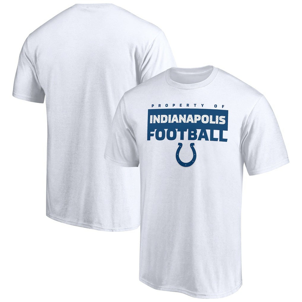 Indianapolis Colts Gain Ground T-Shirt White - NFL