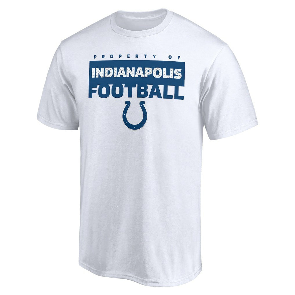 Indianapolis Colts Gain Ground T-Shirt White - NFL