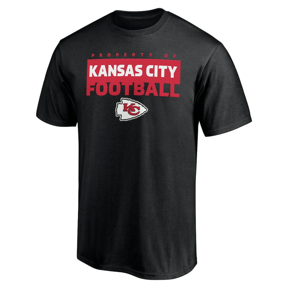 Kansas City Chiefs Gain Ground T-Shirt Black - NFL