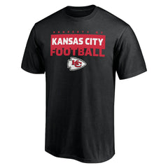 Kansas City Chiefs Gain Ground T-Shirt Black - NFL