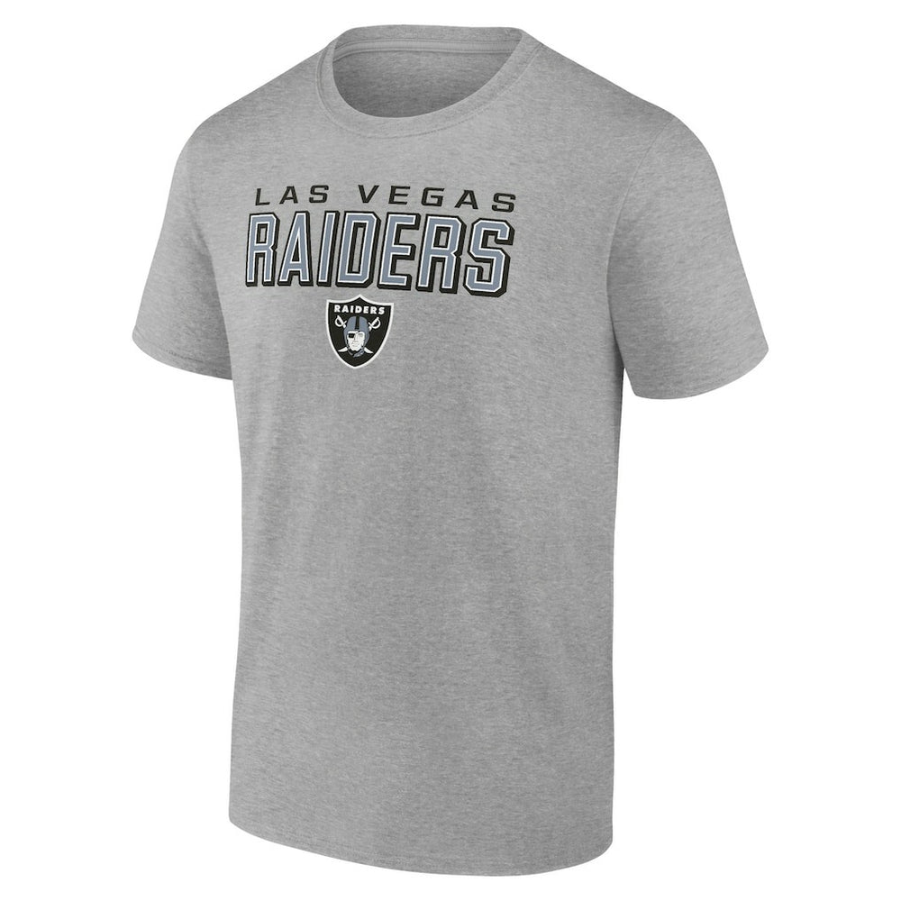 Las Vegas Raiders Swagger T-Shirt Heather Gray - NFL
