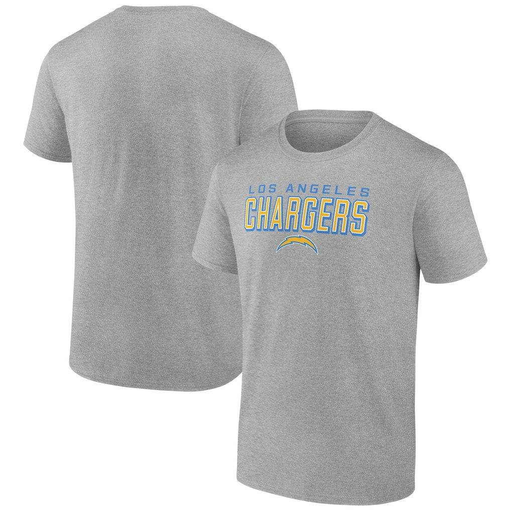 Los Angeles Chargers Swagger T-Shirt Heather Gray - NFL