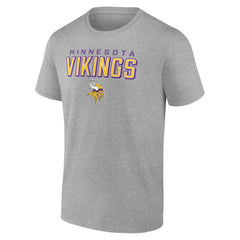 Minnesota Vikings Swagger T-Shirt Heather Gray - NFL