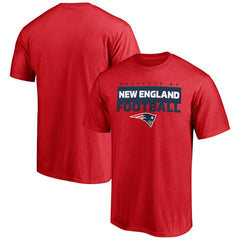 New England Patriots Gain Ground T-Shirt Red - NFL
