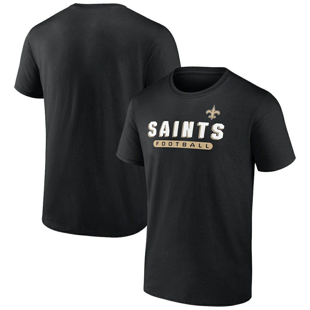 New Orleans Saints Spirit T-Shirt Black - NFL