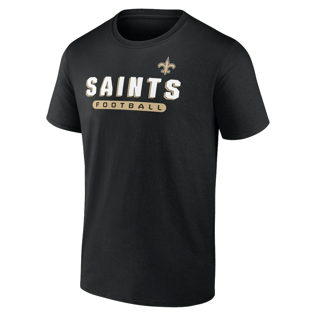 New Orleans Saints Spirit T-Shirt Black - NFL