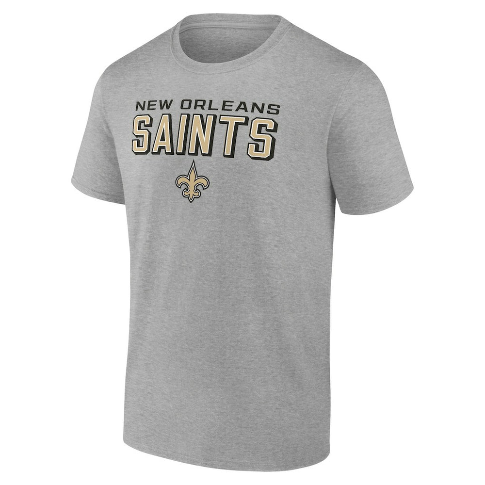 New Orleans Saints Swagger T-Shirt Heather Gray - NFL