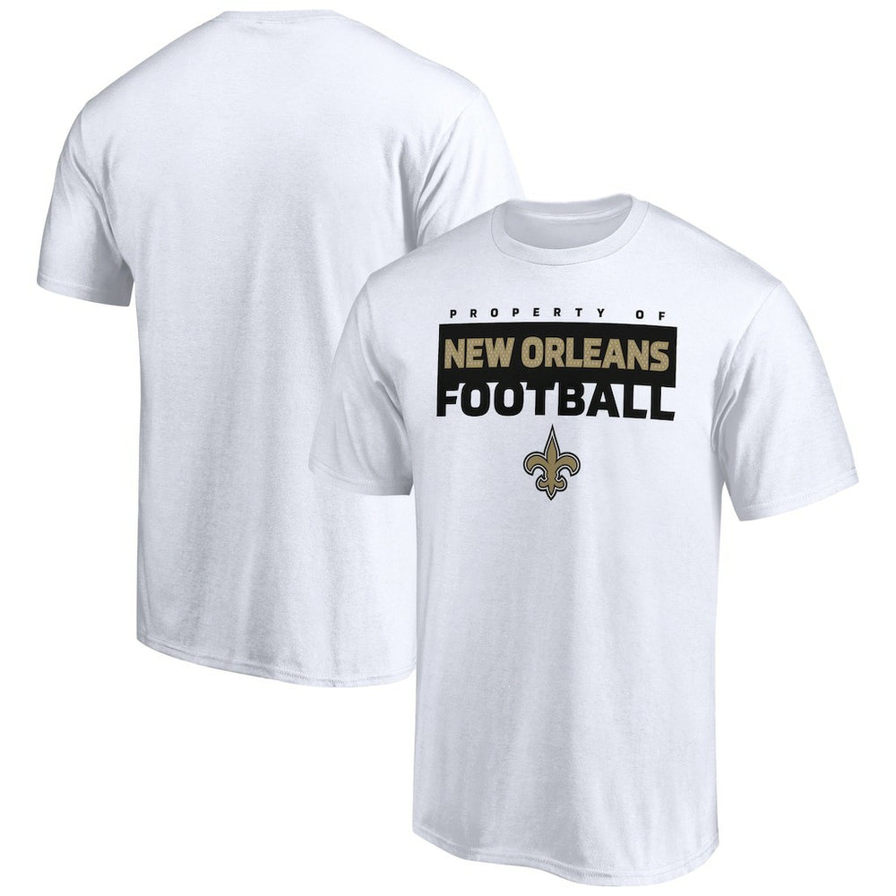 New Orleans Saints Gain Ground T-Shirt White - NFL