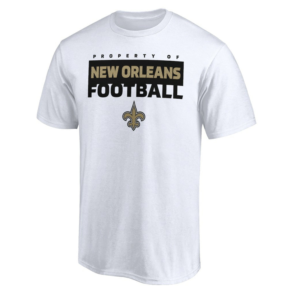New Orleans Saints Gain Ground T-Shirt White - NFL