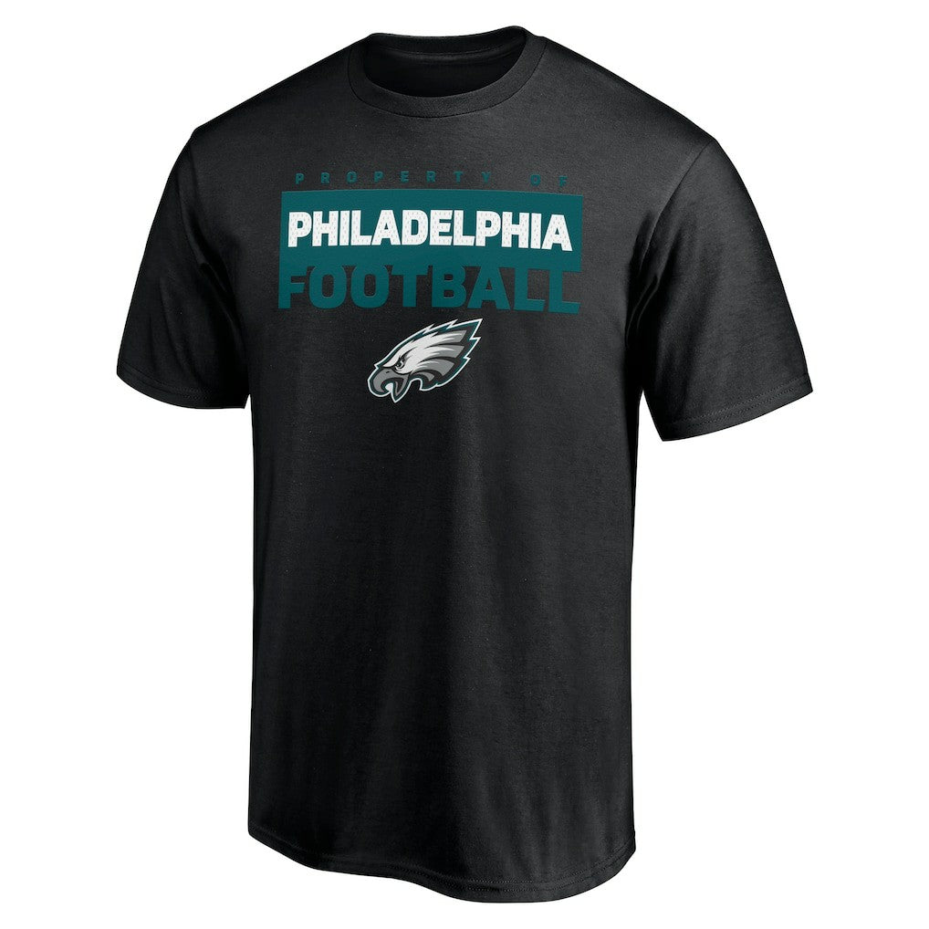 Philadelphia Eagles Gain Ground T-Shirt Black - NFL