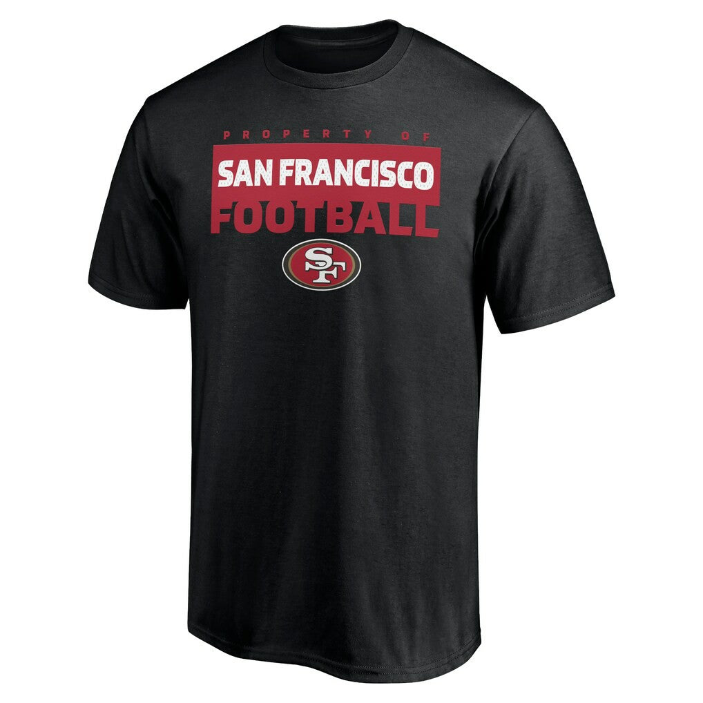 San Francisco 49ers Gain Ground T-Shirt Black - NFL