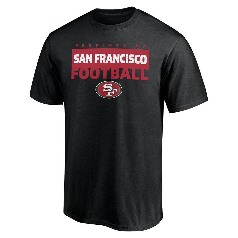 San Francisco 49ers Gain Ground T-Shirt Black - NFL