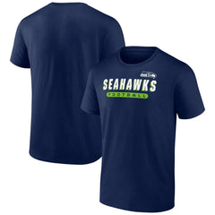Seattle Seahawks Spirit T-Shirt College Navy - NFL