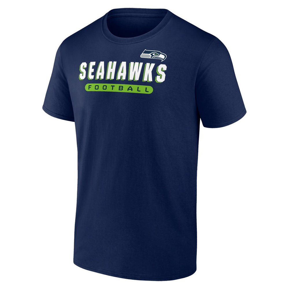 Seattle Seahawks Spirit T-Shirt College Navy - NFL