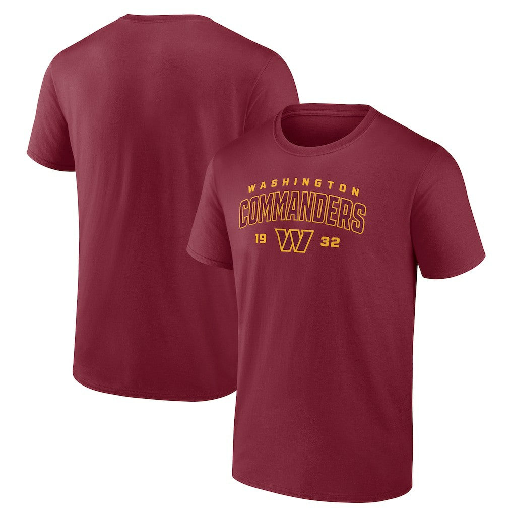 Washington Commanders Rebel T-Shirt Burgundy - NFL
