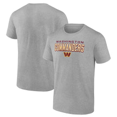 Washington Commanders Swagger T-Shirt Heather Gray - NFL
