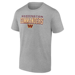 Washington Commanders Swagger T-Shirt Heather Gray - NFL