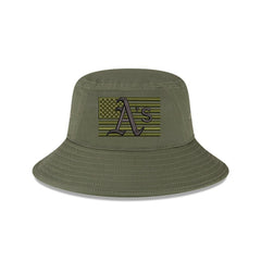 Athletics New Era 2023 Armed Forces Day Bucket Hat On Sale
